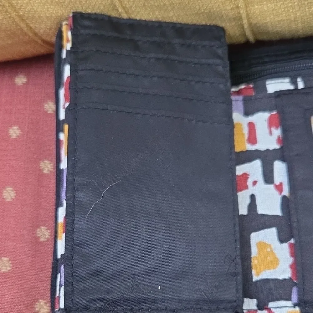 Vera Bradley Quilted Wallet - Picture 9 of 11